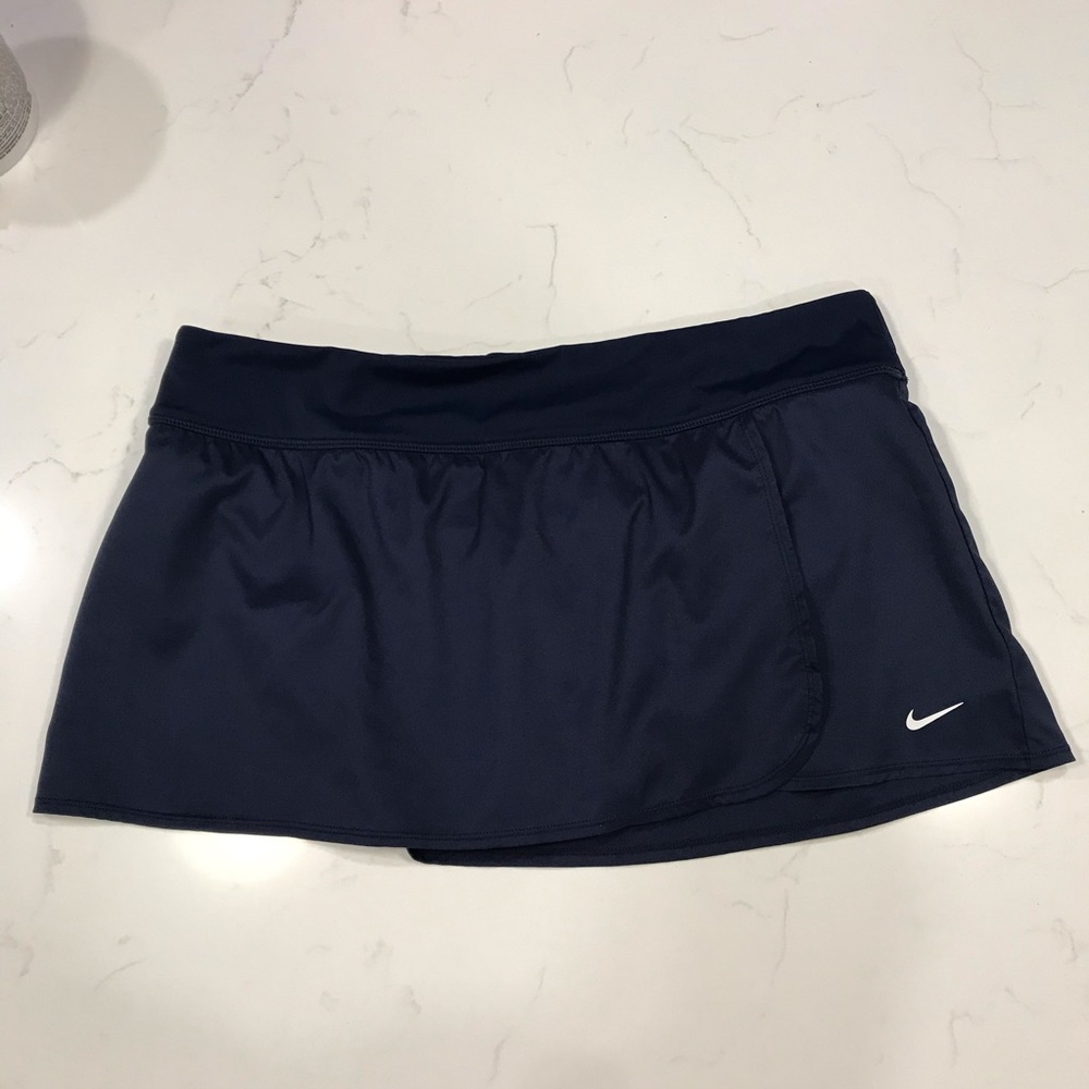Nike navy pickleball tennis skirt
